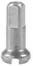 Cabecillas de radio DT Swiss Standard - Aluminio 2,0 x 12 mm Plateadas Caja de 100