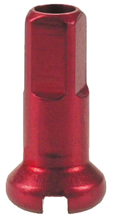 Cabecillas de radio DT Swiss Standard - Aluminio 1,8 x 12 mm Rojo Caja de 100