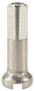 Cabecillas de radio DT Swiss Standard - Latón 2,0 x 16 mm Plateado Caja de 100