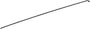 DT Swiss Aero Comp Spoke - 2.0mm Bladed 240mm J-Bend Black Each