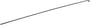 DT Swiss Aero Comp Spoke - 2.0mm Bladed 266mm J-Bend Black Each