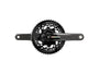 SRAM Force Crankset - 172.5mm 2x 12-Speed 50/37t Direct Mount DUB Spindle Interface Iridescent Gray D2