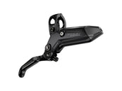 Maneta de freno de disco SRAM Level Silver Stealth - Montaje en poste trasero, palanca de aluminio de 4 pistones, herrajes SS, negro C1