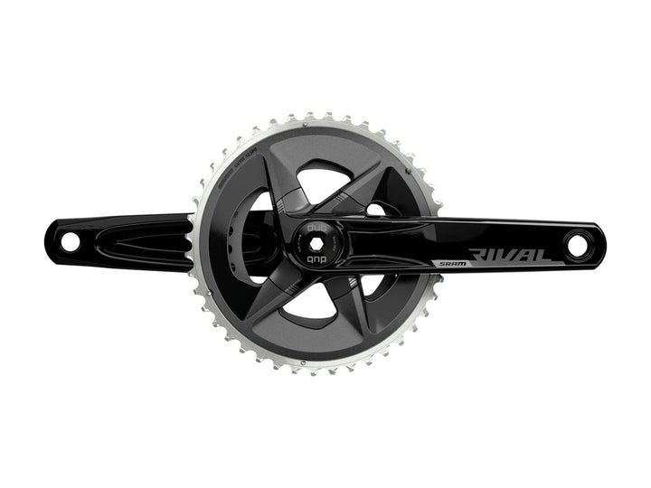 SRAM Rival AXS Wide Crankset - 172.5mm 12-Speed 43/30t 94 BCD DUB Spindle Interface BLK D1