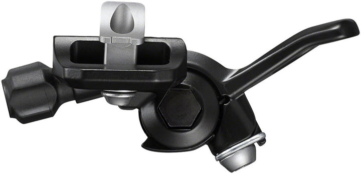 Control remoto para tija telescópica Shimano SL-MT500-IL (izquierda, montaje I-SPEC EV, negro)
