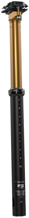 Tija de sillín telescópica FOX Transfer SL Factory - 31,6" 150 mm Enrutamiento interno Kashima Coat Upper