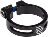Abrazadera de tija de sillín Promax MX-112C (34,9 mm, negra, atornillable)