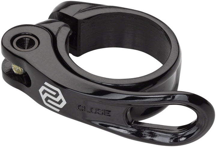 Abrazadera de tija de sillín Promax QR-1 - 31,8 mm QR Negro