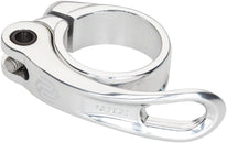Abrazadera de tija de sillín Promax QR-1 - 31,8 mm QR Plateado