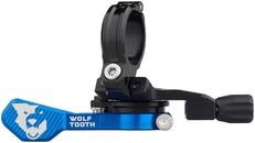 Maneta para tija telescópica Wolf Tooth ReMote Pro (abrazadera de 22,2 mm, azul)