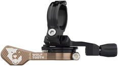 Maneta para tija telescópica Wolf Tooth ReMote Pro (abrazadera de 22,2 mm, color espresso)