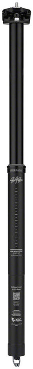 Tija telescópica Wolf Tooth Resolve - 30,9" (recorrido de 242 mm), color negro, Rev. 2