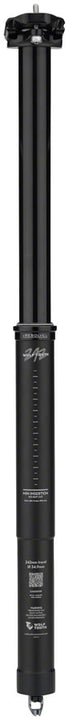 Tija telescópica Wolf Tooth Resolve - 34,9" (Recorrido: 242 mm), color negro, Rev. 2