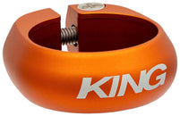 Abrazadera de tija de sillín Chris King de 34,9 mm, atornillable, color mango mate