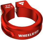 Wheels Manufacturing Seatpost Clamp - 34.9mm Bolt-On Red