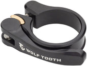 Abrazadera de tija de sillín de liberación rápida Wolf Tooth Components - 29,8 mm QR Negro