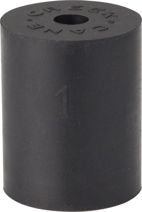 CaneCreek Thudbuster Lt Elastomer - Xsoft n.° 1 - Negro (en bolsa transparente)