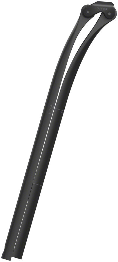 Tija de sillín Ergon CF Allroad Pro - Retroceso de carbono de 27,2 mm