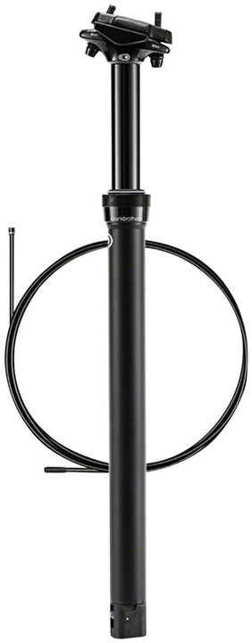 Tija telescópica Crankbrothers Highline 3 - 31,6" 80 mm, color negro