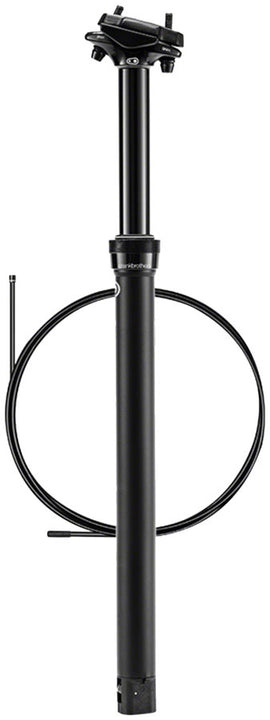 Tija telescópica Crankbrothers Highline 3 - 31,6" 100 mm, color negro