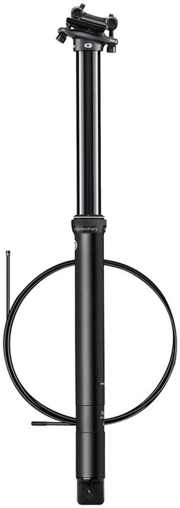 Tija telescópica Crankbrothers Highline 7 - 30,9" 150 mm, color negro