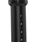 Tija de sillín telescópica FOX Transfer SL Performance Series Elite - 30,9" 100 mm Enrutamiento interno Parte superior anodizada