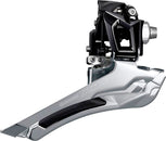 Shimano 105 FD-R7000-FL Front Derailleur - 11-Speed Double Braze-On Down-Swing BLK