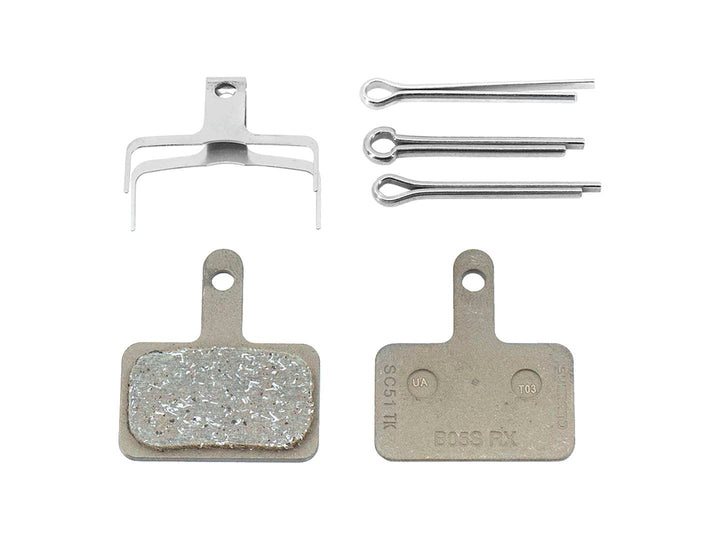 Muelle de pastilla de freno de disco Shimano B05S-RX - Compuesto de resina - Placa trasera de acero inoxidable