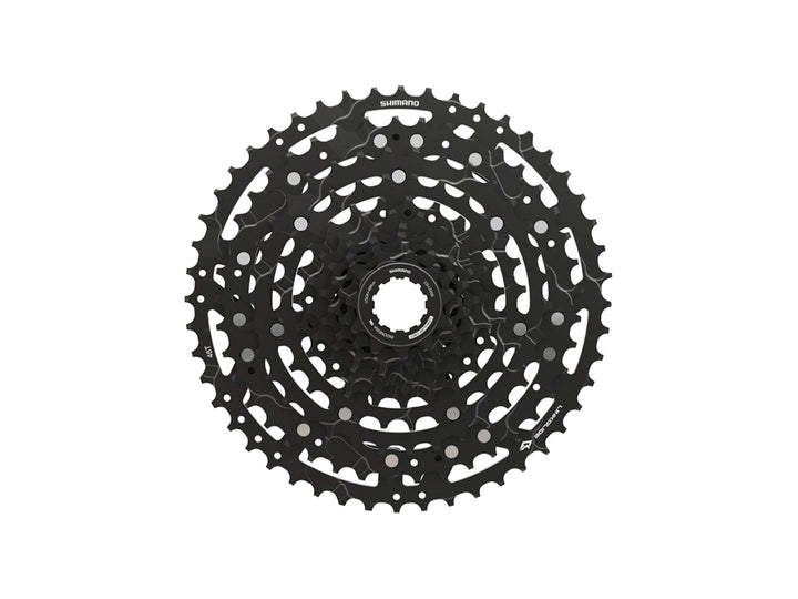 Cassette Shimano CUES CS-LG300-10 - 10 velocidades, 11-39 dientes, LINKGLIDE, negro