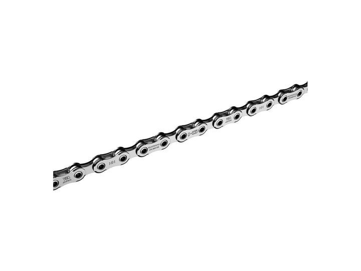 Cadena Shimano Deore CN-M6100 - 12 velocidades, 126 eslabones, color plata Hyperglide+