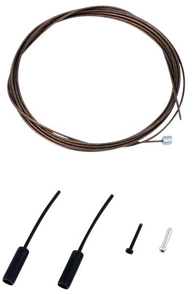 Cable de cambio Shimano Dura-Ace de acero inoxidable recubierto de polímero de 1,2 x 2100 mm
