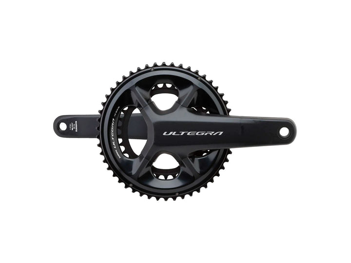 Juego de bielas Shimano Ultegra FC-08 - 175 mm, 11 velocidades, 50/34 dientes, 110 BCD asimétrico, interfaz de eje Hollowtech II, negro