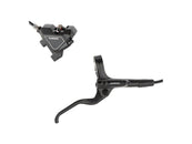 Maneta de freno de disco Shimano Altus BL-MT201/BR-UR300 (delantera, hidráulica, montaje plano, pastillas de resina, negro)