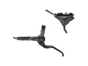 Maneta de freno de disco Shimano Altus BL-MT201/BR-UR300 - Trasera hidráulica, montaje plano, pastillas de resina, color negro