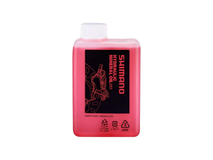 Lubricante Shimano Aceite Mineral SM-DBOIL 500mL Rosa