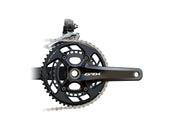 Juego de bielas Shimano GRX FC-RX820-2 - 175 mm, 12 velocidades, 48/31 dientes, 110/80 BCD, Hollowtech II BLK