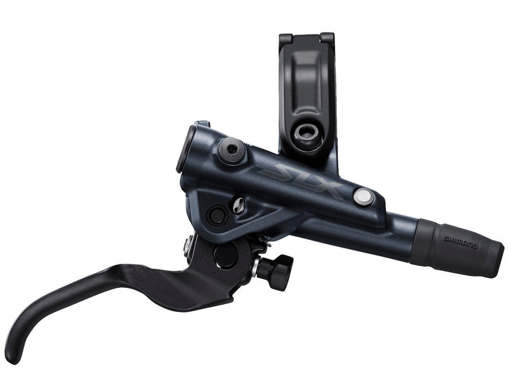 Maneta de freno de disco Shimano SLX BL-M7100/BR-M7100 - Trasera hidráulica de montaje en poste de 2 pistones, color negro