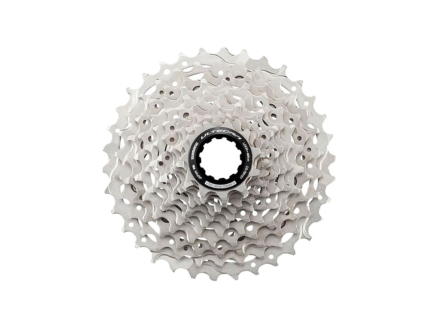 Cassette Shimano Ultegra CS-R8101 - 12 velocidades, 11-34 dientes, plateado