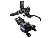 Maneta de freno de disco Shimano Deore XT BL-M8100/BR-M8100 (delantera), montaje en poste hidráulico, pastillas con aletas de 2 pistones, abrazadera I-SPEC EV, color negro