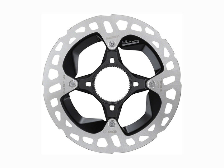 Rotor Shimano MT900 XTR 140 mm Centerlock Plata/Negro