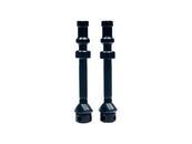 Vástagos de válvula Stans Tubeless Universal+ - Aleación, par negro mediano