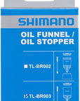 Unidad de embudo de purga Shimano TL-BR003 para BL