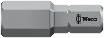Punta de destornillador hexagonal Wera 840/1 Z HEX-PLUS de 8 x 25 mm
