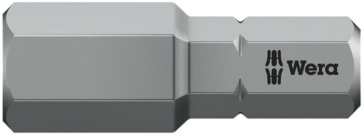 Punta de destornillador hexagonal Wera 840/1 Z HEX-PLUS de 8 x 25 mm