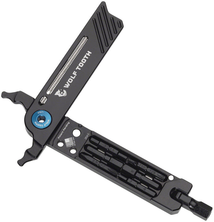 Alicates de 8 puntas Wolf Tooth Blue Bolt