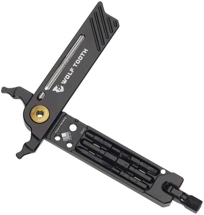 Wolf Tooth Components 8-Bit Pack Pliers Black/Gold