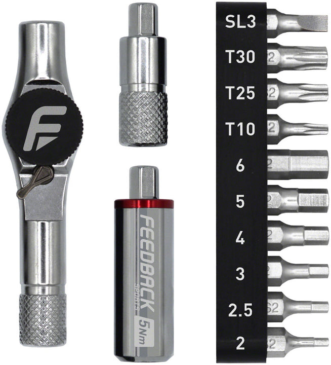 Kit de trinquete de par fijo Feedback Sports Reflex - Mini trinquete de 5 nm
