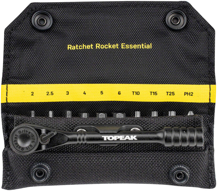 Kit de herramientas esenciales Topeak Ratchet Rocket (con 10 puntas)
