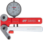 Tensiómetro analógico de radios DT Swiss - Rojo/Plateado