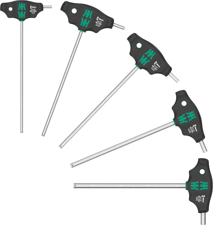 Juego de destornilladores con mango en T Wera 454/4 HF SHK 1